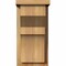 Ekena Millwork Monterey Rough Sawn Corbel w/Backplate, Western Red Cedar, 8"W x 8"D x 16"H COR08X08X16MON01RWR - alternate 3
